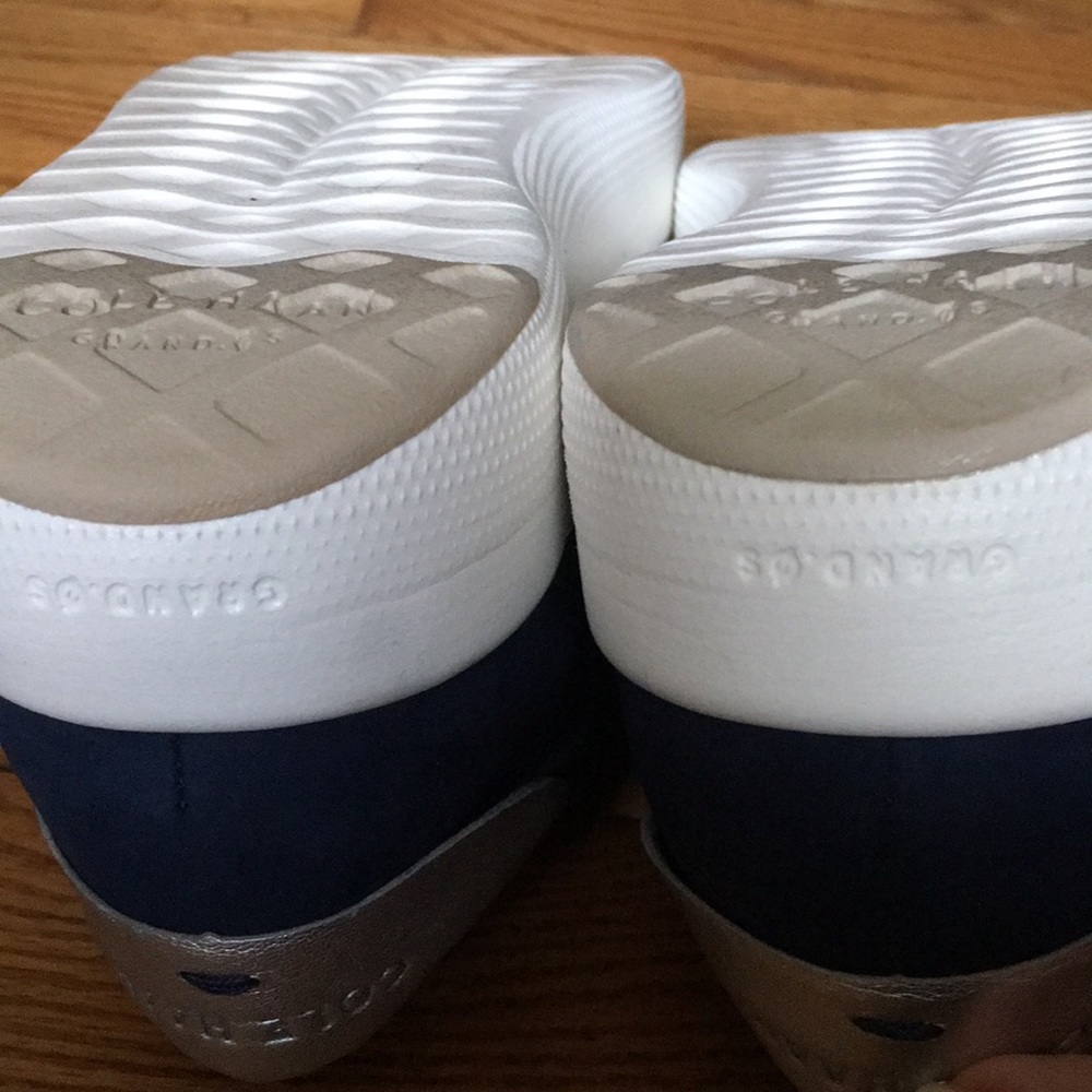 Cole Haan Grand Pro Flatform Monk Shoes - 9.5 - Picture 7 of 8